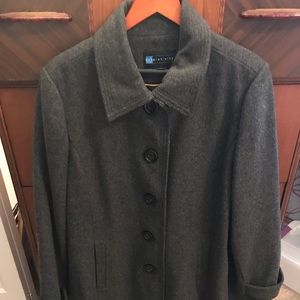 Wool 3/4 length coat.  Like New -2X